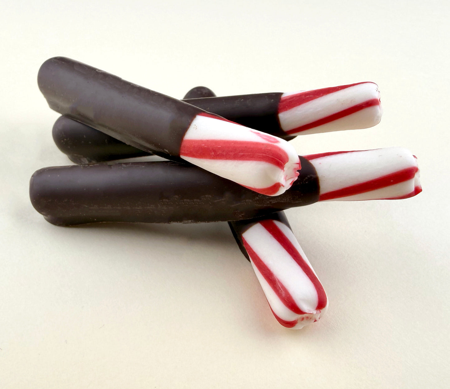 Chocolate Dipped Peppermint Sticks