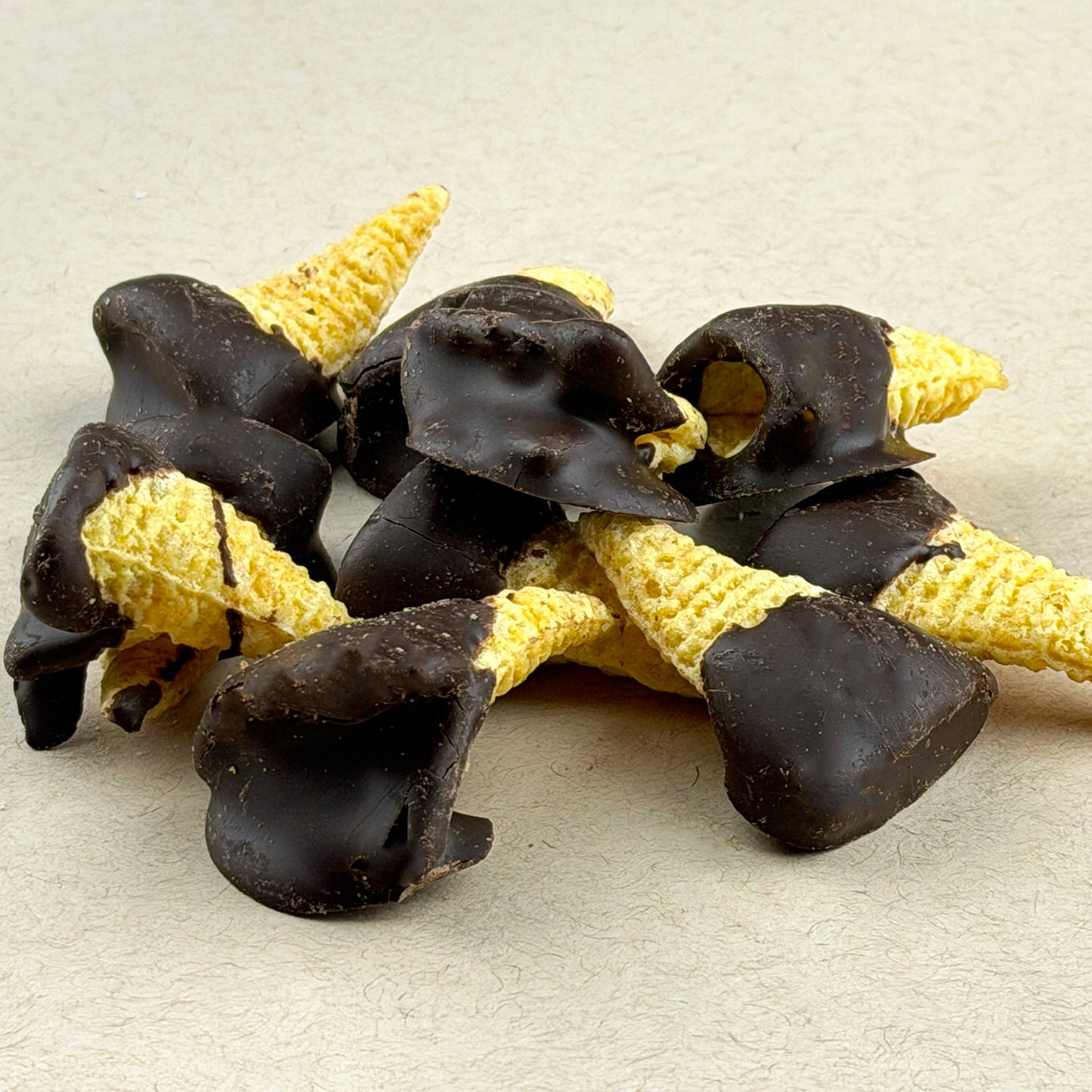 Chocolate Dipped Bugles