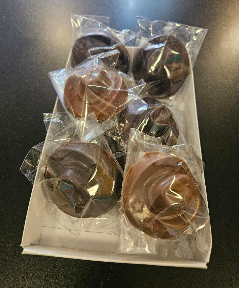 Solid Chocolate Cowboy Hats and Boots
