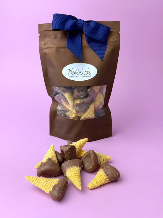 Chocolate Dipped Bugles